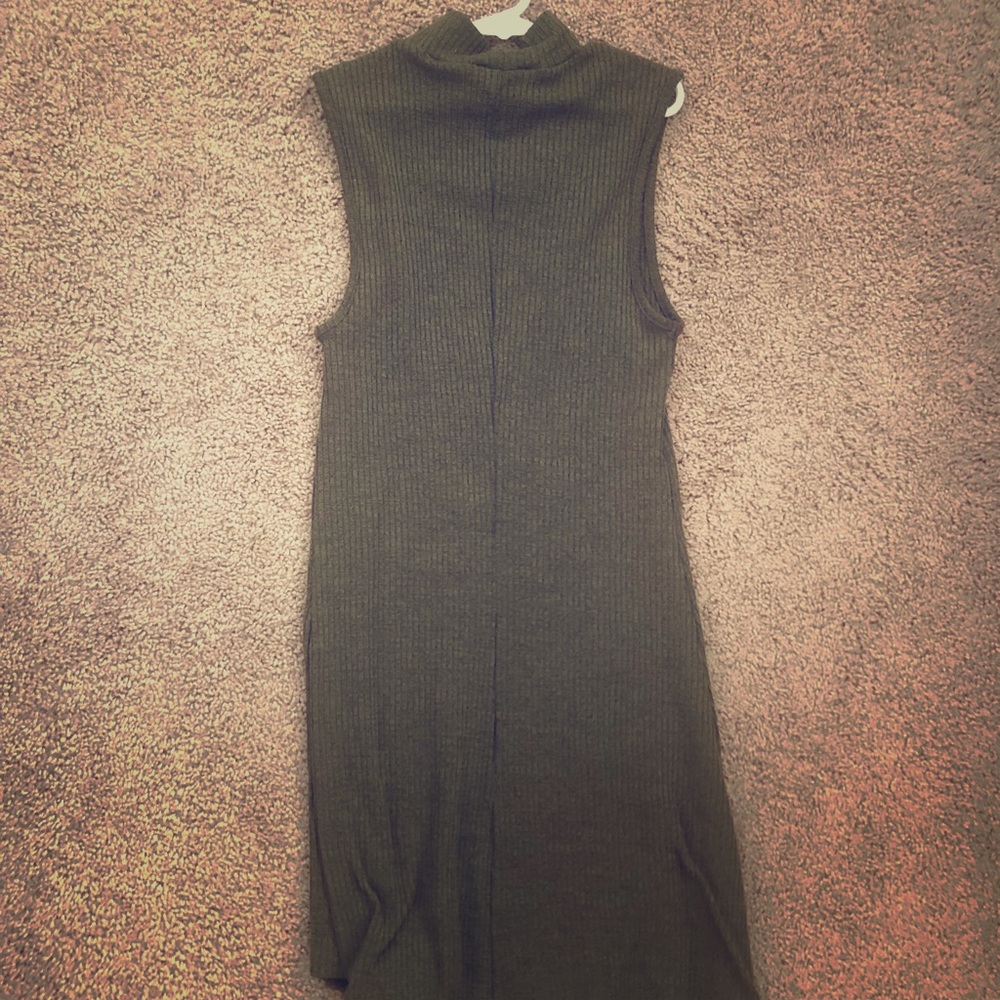 Mod neck dress
